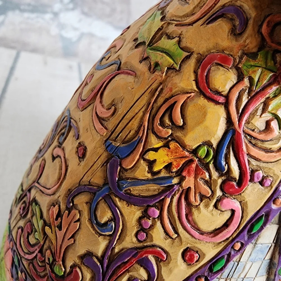 Jim Shore 2004 Retired Heartwood Creek Bountiful Angel 9.5" H B117675 Colorful - Picture 10 of 15